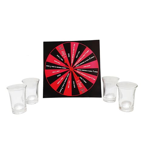 Spin, Sip or Strip Drinking Game. Ideal party game for。